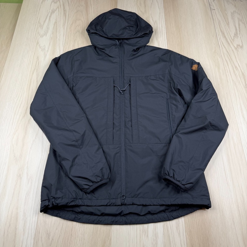 Fjällräven Women's Black Keb Wool Padded Water & Wind Resistant Jacket Size S